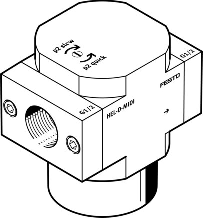 Exemplary representation: HEL-1/8-D-MINI (165076)   &   HEL-1/4-D-MINI (165077)   &   HEL-1/2-D-MIDI (165080)  & ...