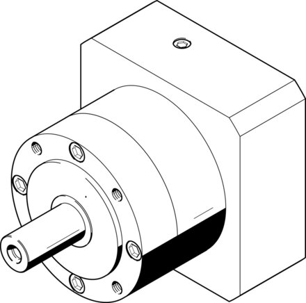 Exemplary representation: EMGA-120-P-G3-SAS-140 (552198)   &   EMGA-120-P-G5-SAS-140 (552199)