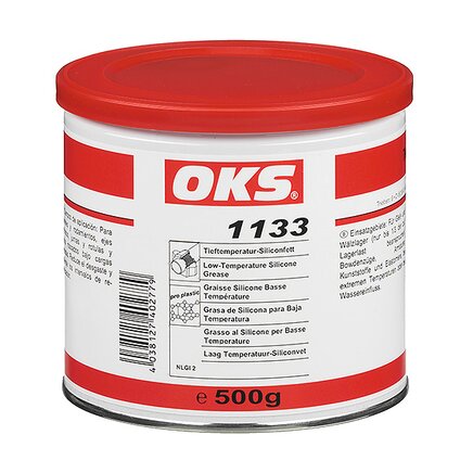 Exemplary representation: OKS 1133, low-temperature silicone grease (tin)