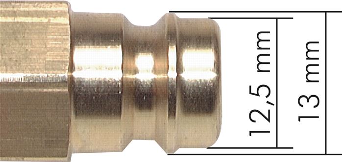 detailed view: Plug dimensions