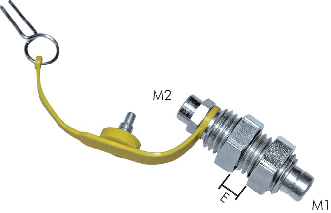 Exemplary representation: Measuring hose connector type ME SVST 162