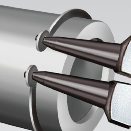 Application examples: Circlip pliers for outer rings